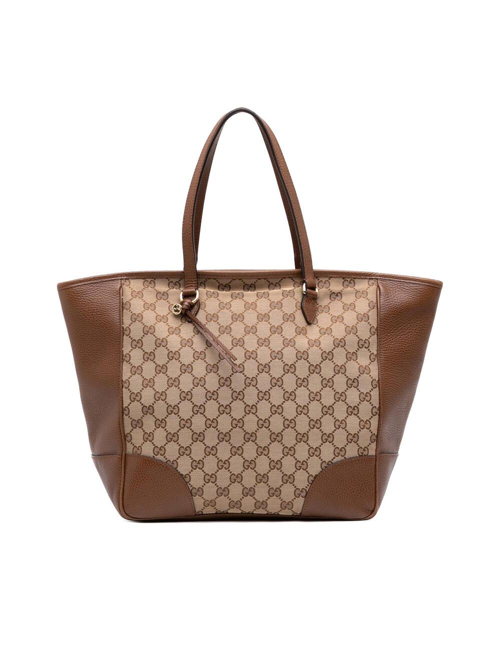 Gucci Gg Canvas Bree Zippered Tote Pre- #349464G61B